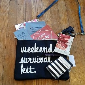 Weekend Survival Kit Purse filled with goodies